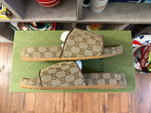 Load image into Gallery viewer, Gucci Canvas Monogram Slides
