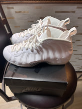 Load image into Gallery viewer, Nike Foamposite “Triple White”
