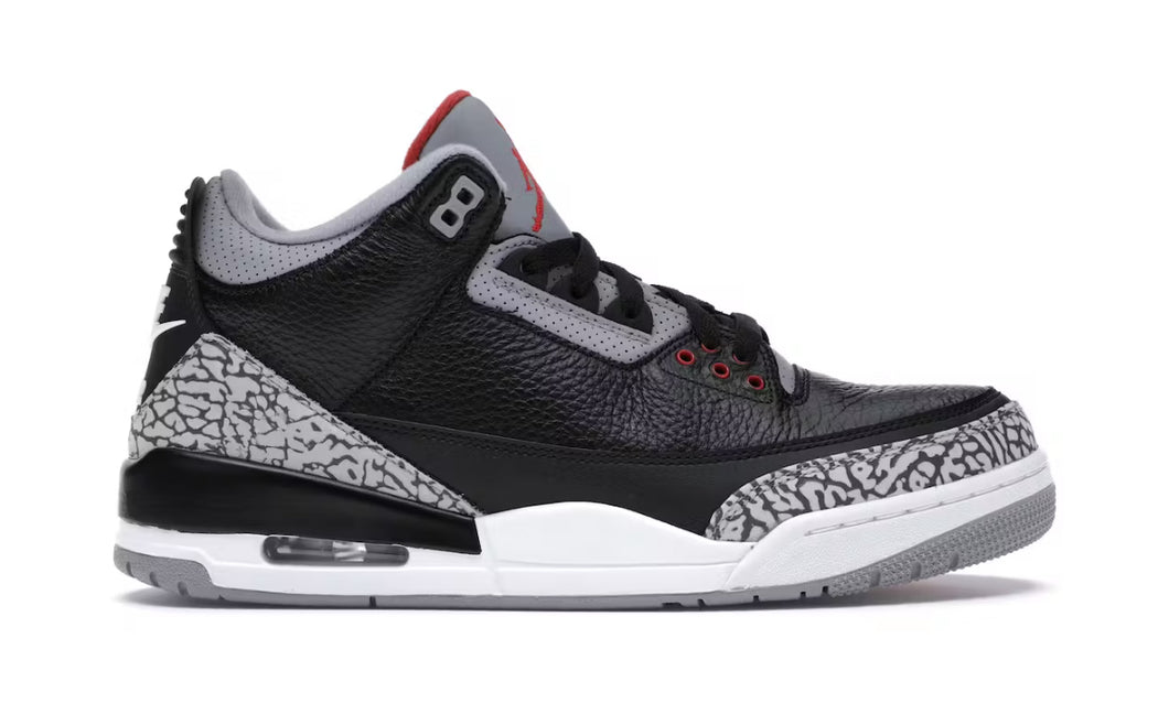 Jordan 3 “Black Cement”