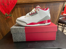 Load image into Gallery viewer, Jordan 3 “Cardinal”
