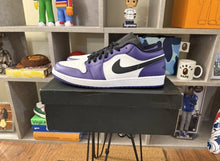 Load image into Gallery viewer, DS Jordan 1 Low “Court Purple”

