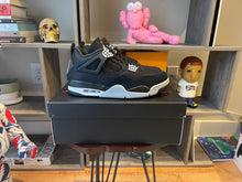 Load image into Gallery viewer, DS Jordan 4 “Black Canvas”
