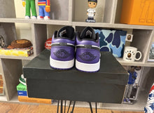 Load image into Gallery viewer, DS Jordan 1 Low “Court Purple”
