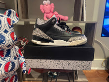 Load image into Gallery viewer, Jordan 3 “Black Cement”
