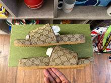 Load image into Gallery viewer, Gucci Canvas Monogram Slides
