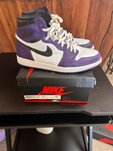 Load image into Gallery viewer, Jordan 1 “Court Purple”
