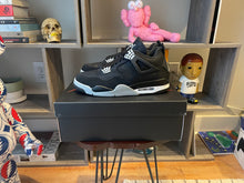 Load image into Gallery viewer, DS Jordan 4 “Black Canvas”

