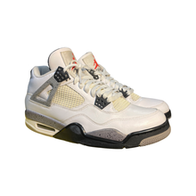 Load image into Gallery viewer, Jordan 4 "White Cement"
