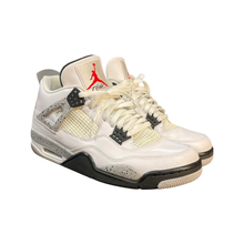 Load image into Gallery viewer, Jordan 4 “White Cement”
