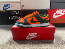 Load image into Gallery viewer, DS Nike Dunk Low “Miami Hurricanes”
