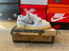 Load image into Gallery viewer, DS Nike Dunk Low x Off White “Lot 1”
