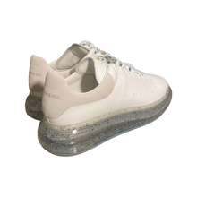 Load image into Gallery viewer, Alexander McQueen Oversized Sneaker “White Splatter Blue”
