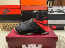 Load image into Gallery viewer, Lebron Zoom Soldier 10 “University Red”
