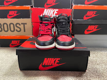 Load image into Gallery viewer, Jordan 1 “Bred Toe”
