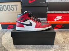 Load image into Gallery viewer, VNDS Jordan 1 Mid “Chicago Black Toe”
