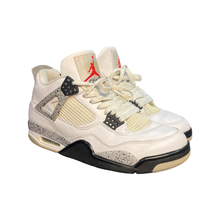 Load image into Gallery viewer, Jordan 4 “White Cement”
