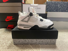 Load image into Gallery viewer, Jordan 4 “White Cement”
