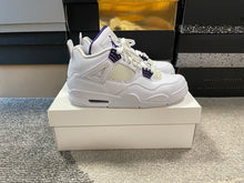 Load image into Gallery viewer, Jordan 4 “Metallic Purple”
