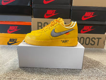 Load image into Gallery viewer, Nike Air Force 1 x Off White “University Gold”
