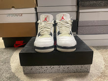 Load image into Gallery viewer, Jordan 4 “White Cement”
