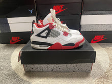Load image into Gallery viewer, Jordan 4 “Fire Red”

