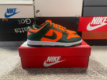 Load image into Gallery viewer, DS Nike Dunk Low “Miami Hurricanes”
