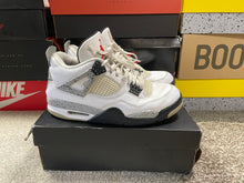 Load image into Gallery viewer, Jordan 4 “White Cement”
